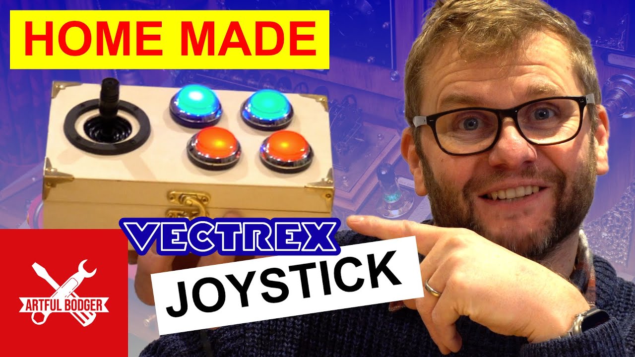 Crafted From Scratch: Unveiling My One-of-a-kind Vectrex Joystick!