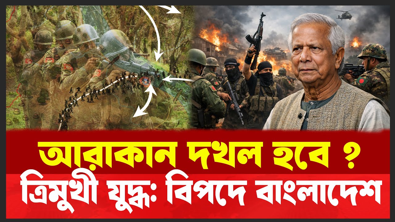 আরাকান কি দক্ষিণ এশিয়ার ইউক্রেন ? কেন ভয়ংকর মোড়ে দাঁড়িয়ে বাংলাদেশ ? Desh Shamachar