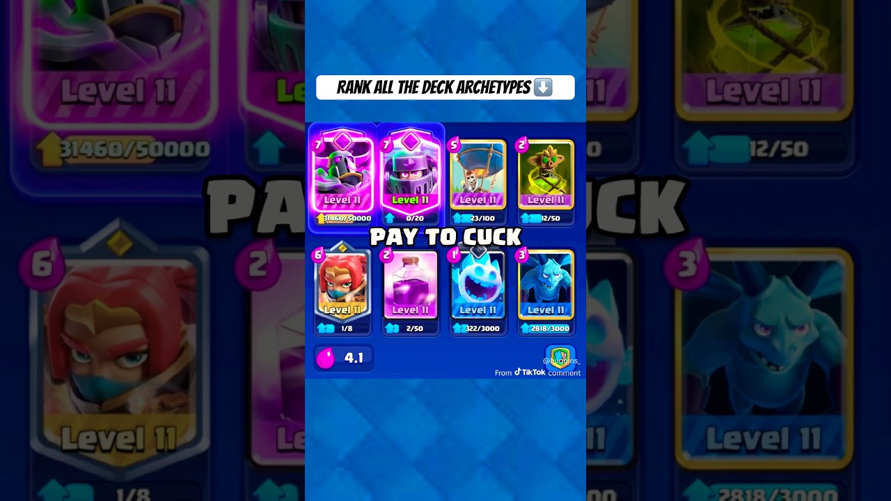 Clash Royale&rsquo;s Most Used Deck Archetypes!