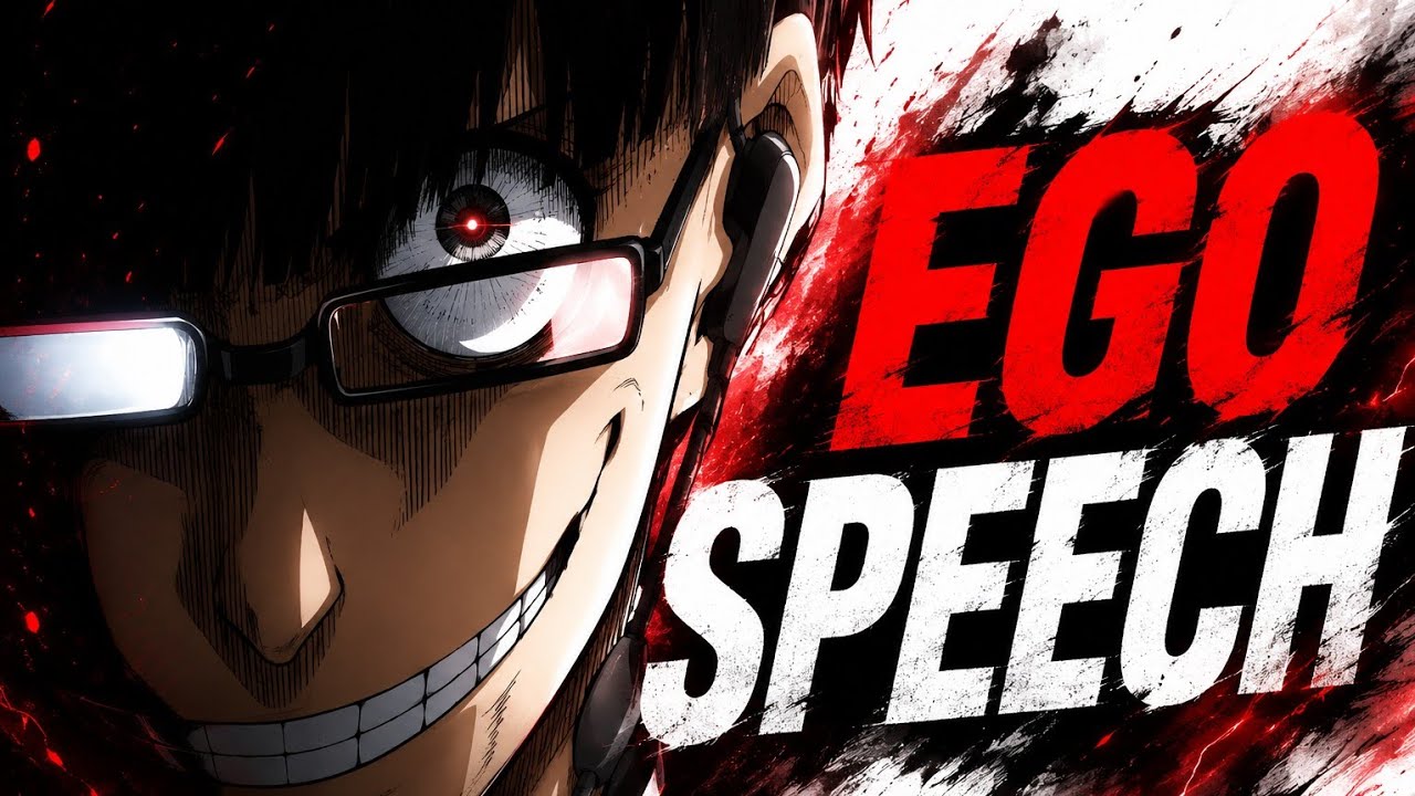 JINPACHI EGO MOTIVATION SPEECH | BEST ENGLISH SPEECH | BLUE LOCK