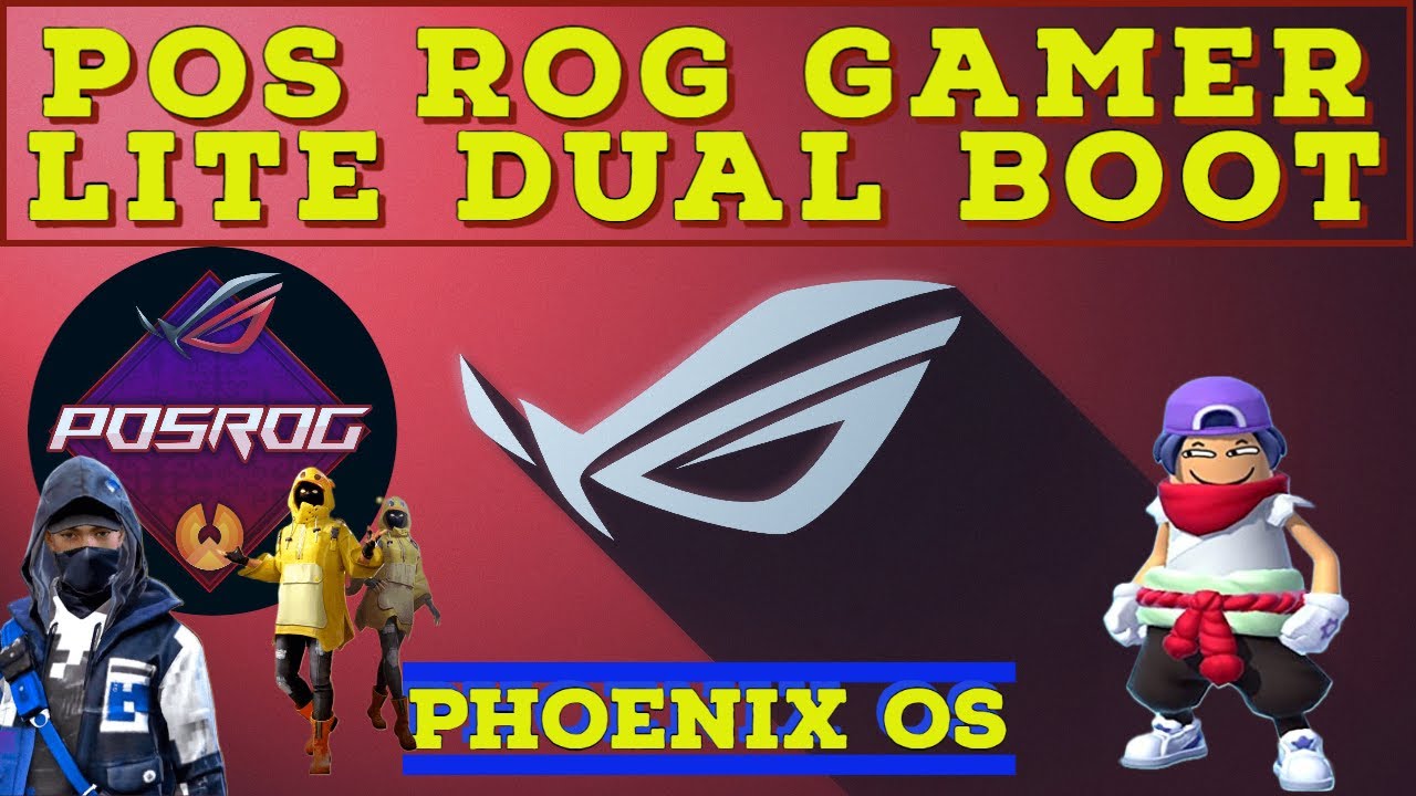 PHOENIX OS ROG 2023 super leve pc fraco, f&aacute;cil instala&ccedil;&atilde;o e sem erros💻Phoenix Os m&eacute;todo com advanced