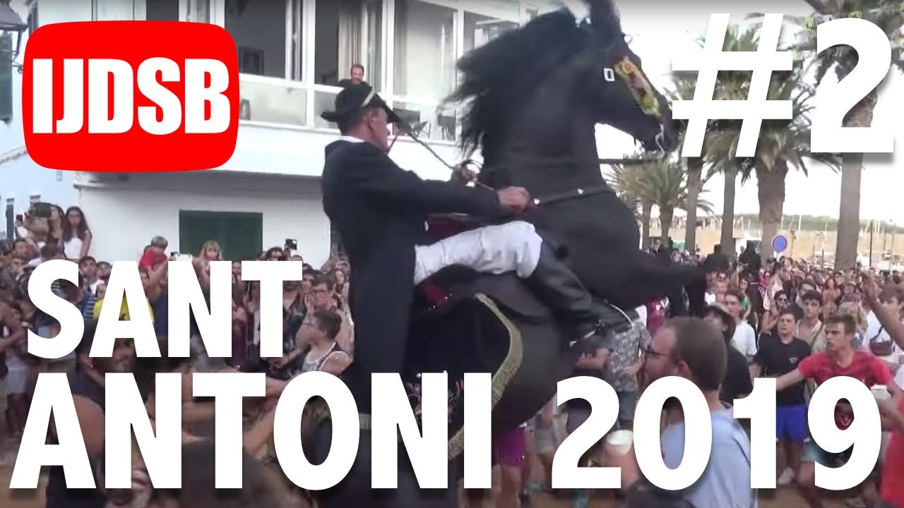1a volta Jaleo 🔴 Dissabte de Sant Antoni 2019✌️ Alaior 🐴 Festes de MENORCA