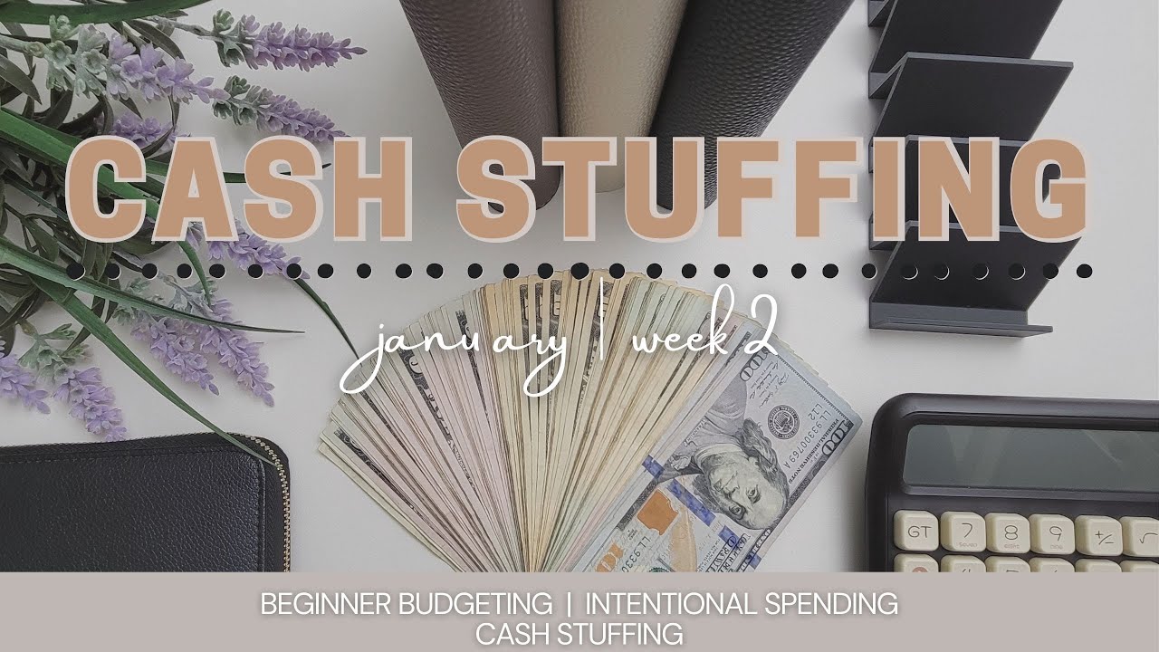 $$$ Cash Stuffing $320 Into Envelopes | January Week 2 | DEBT FREE JOURNEY