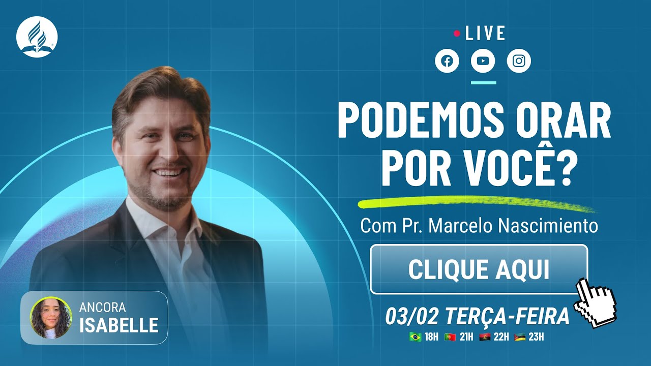 #3 Podemos Orar por Você para ter Forças para Voltar à Igreja — Pr. Marcelo Nascimento