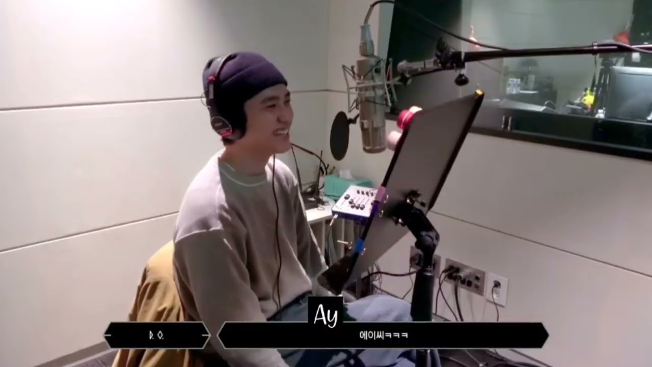 D.O (Back It Up) Behind the scene Recording EXO DohKyungSoo