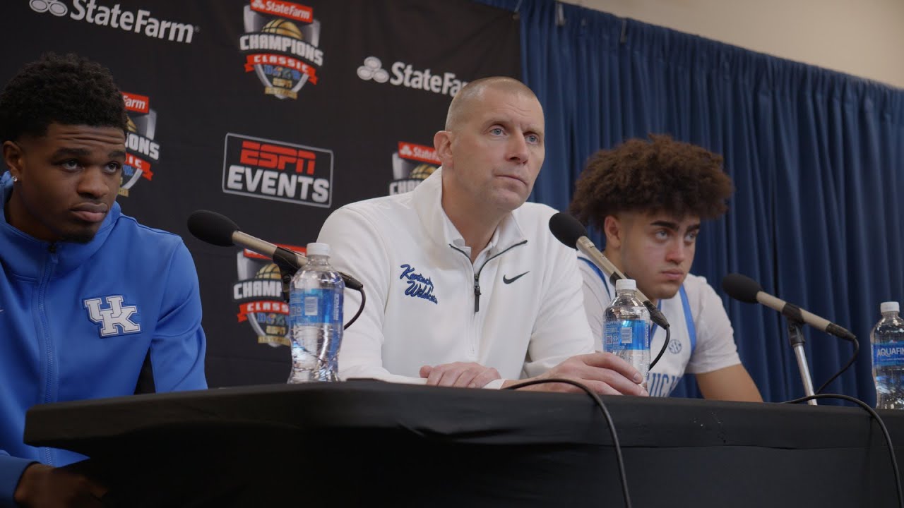 Mark Pope and Kentucky Players Talk About Embarrassing Performance vs Michigan State