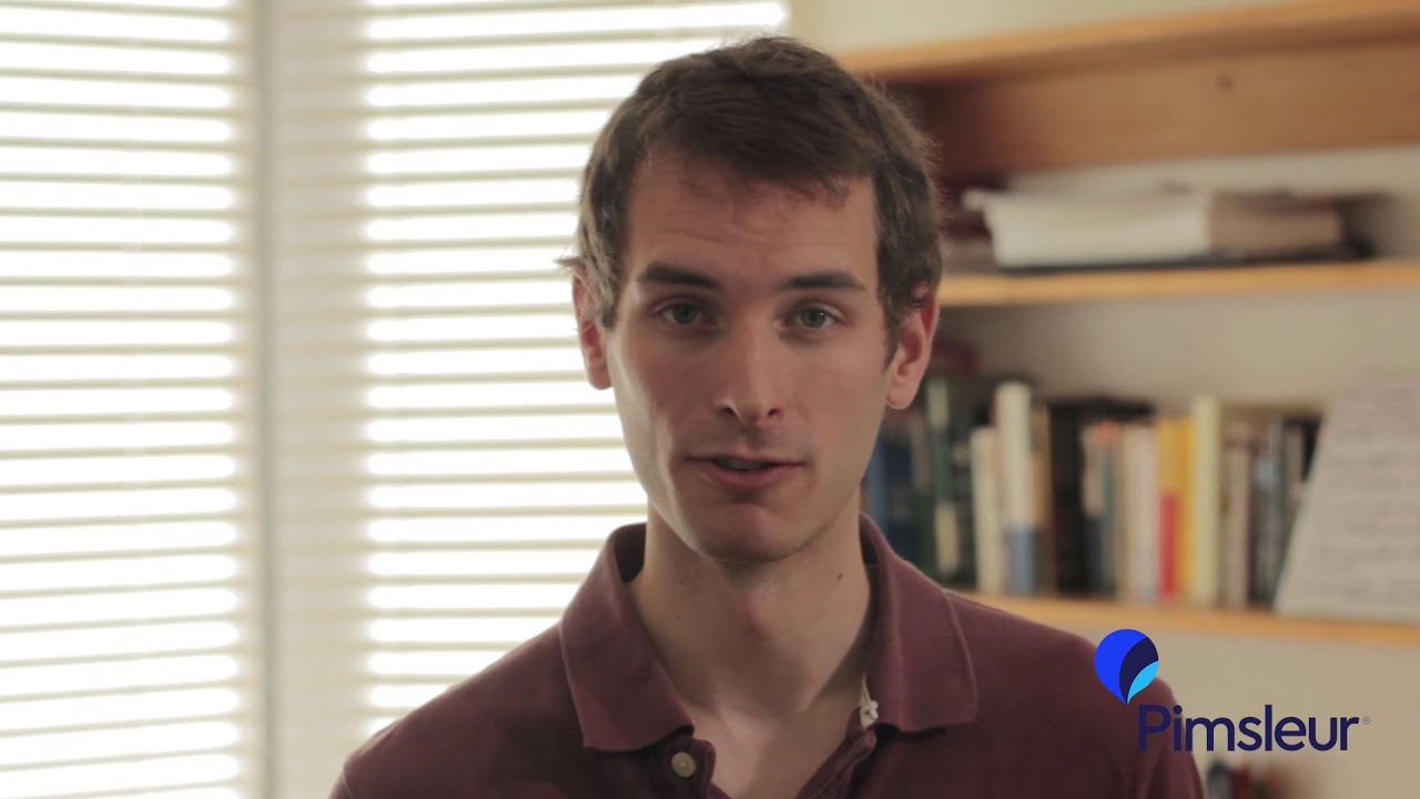 My Pimsleur Story &ndash; David