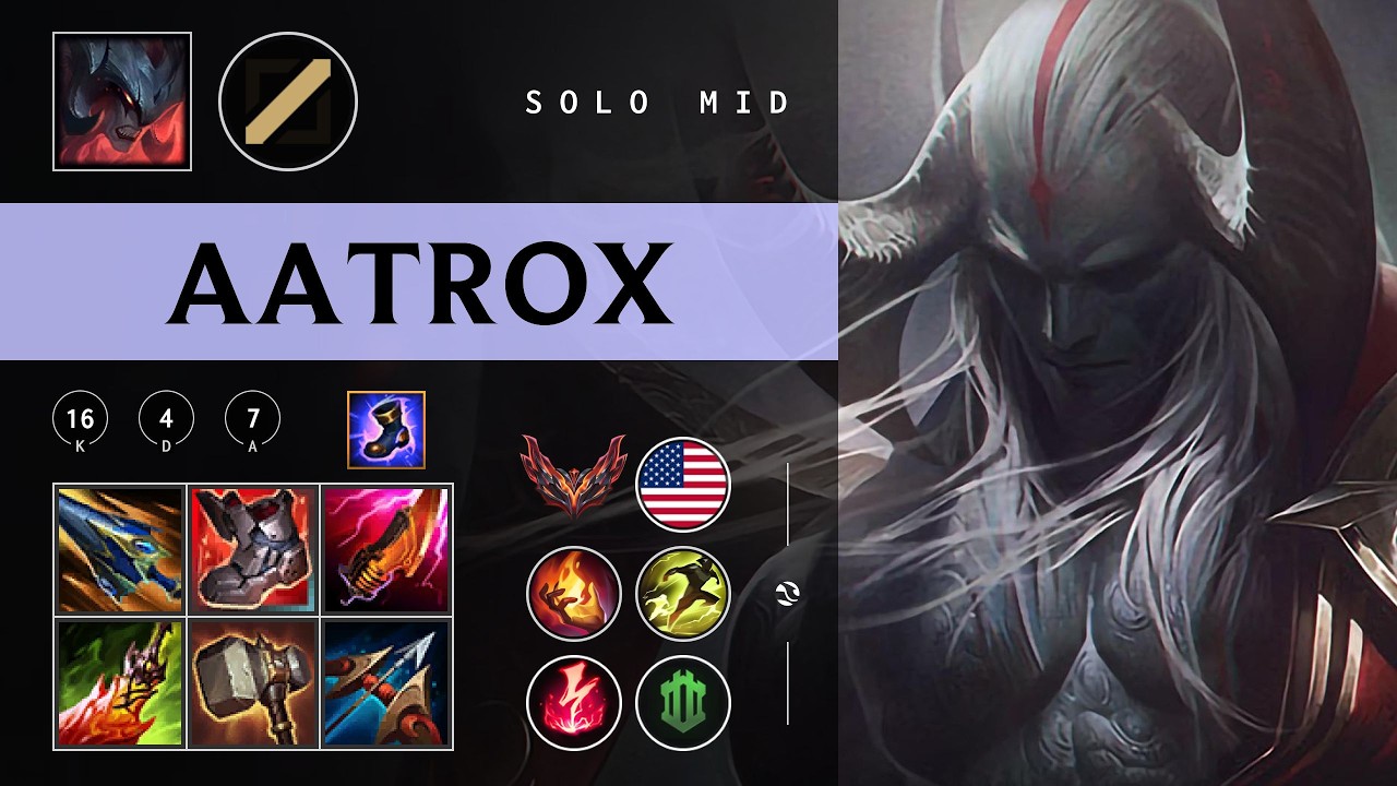 Aatrox Mid vs Tahm Kench - NA Grandmaster Patch 26.05