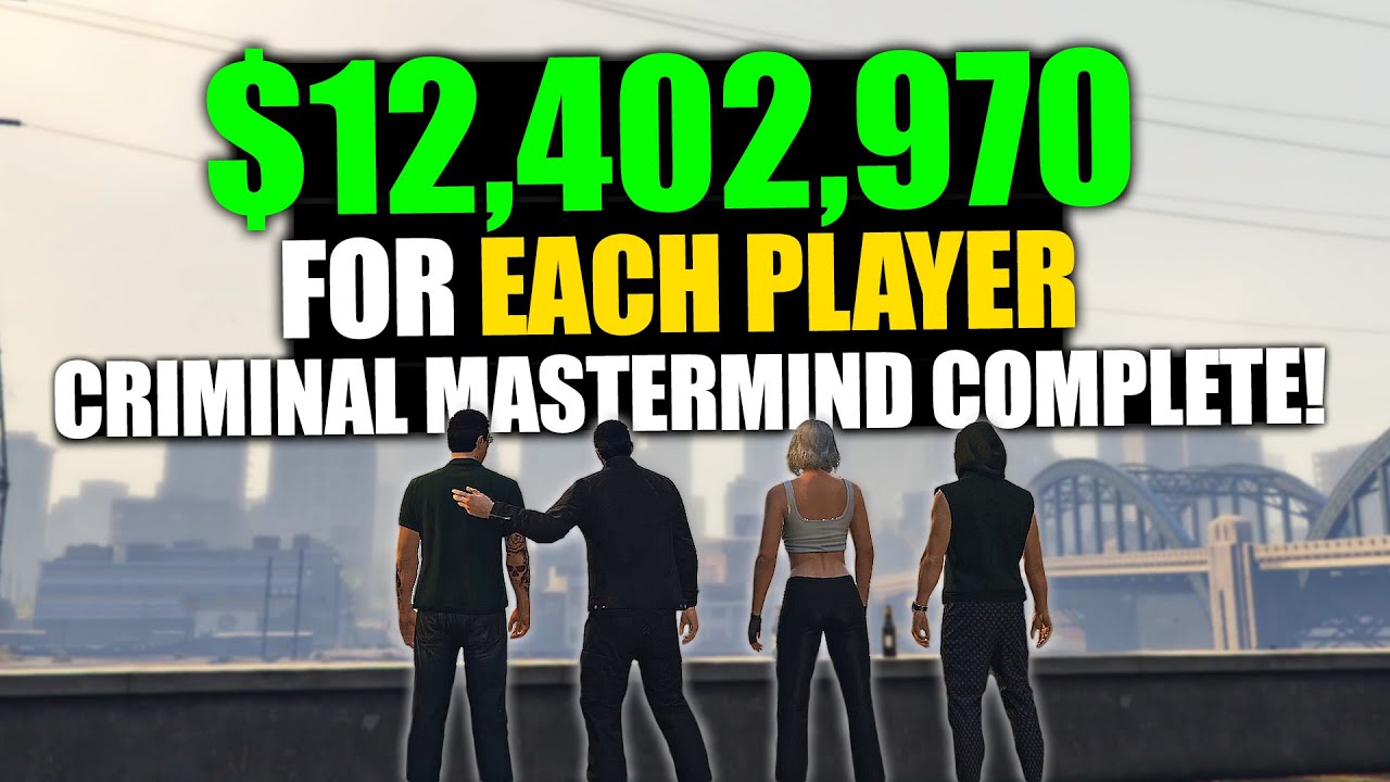 GTA Online Apartment Heists Criminal Mastermind Complete! **$12,402,970** | The Pacific Standard Job