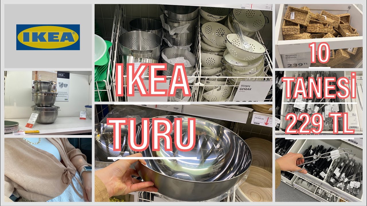 IKEA TURU‼️10 TANESİ 229 TL❌İKEA’DAN ALINMASI GEREKENLER👍BEN NELER ALDIM⁉️