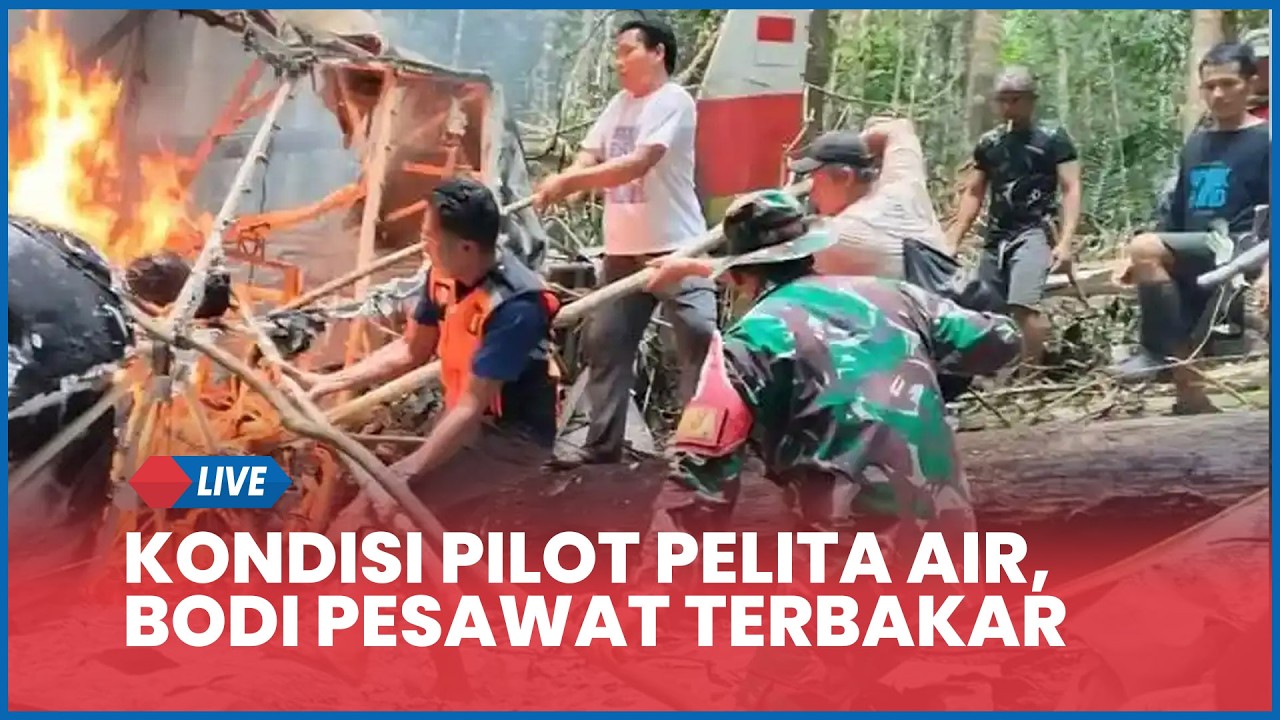 Pilot Pelita Air Meninggal dalam Laka Pesawat di Nunukan, Jatuh saat Mendarat di Bandara Long Bawan