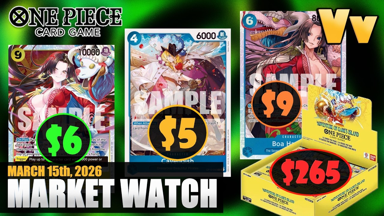 One Piece TCG: Market Watch March 15th, 2026 - EB-03 Prices, OP-15 Presale, and Preparing for OP-16