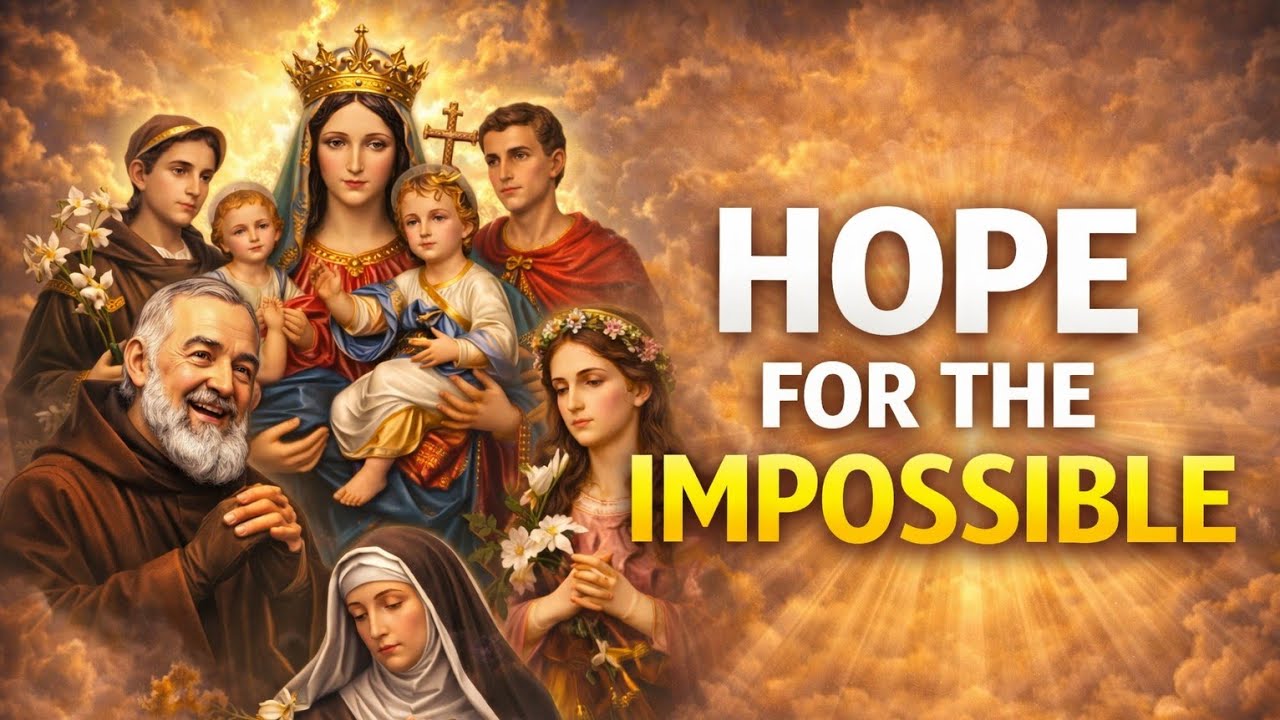 POWERFUL MIRACLE PRAYER FOR IMPOSSIBLE CASES | Our Lady of the Impossible & Powerful Saints