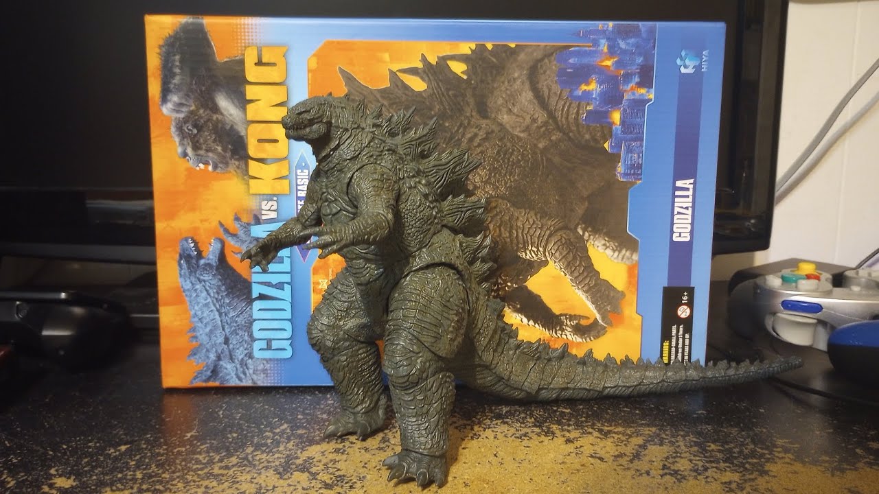 Hiya Toys Exquisite Basic Godzilla VS Kong Godzilla 2021 Unboxing.