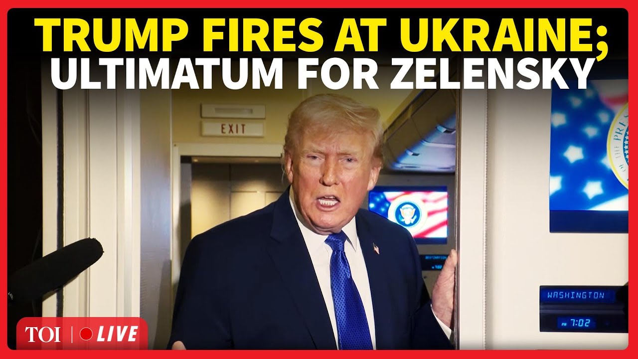 Trump Goes Nuclear Against Ukraine; Big Warning To Zelensky Over Russia War | WATCH