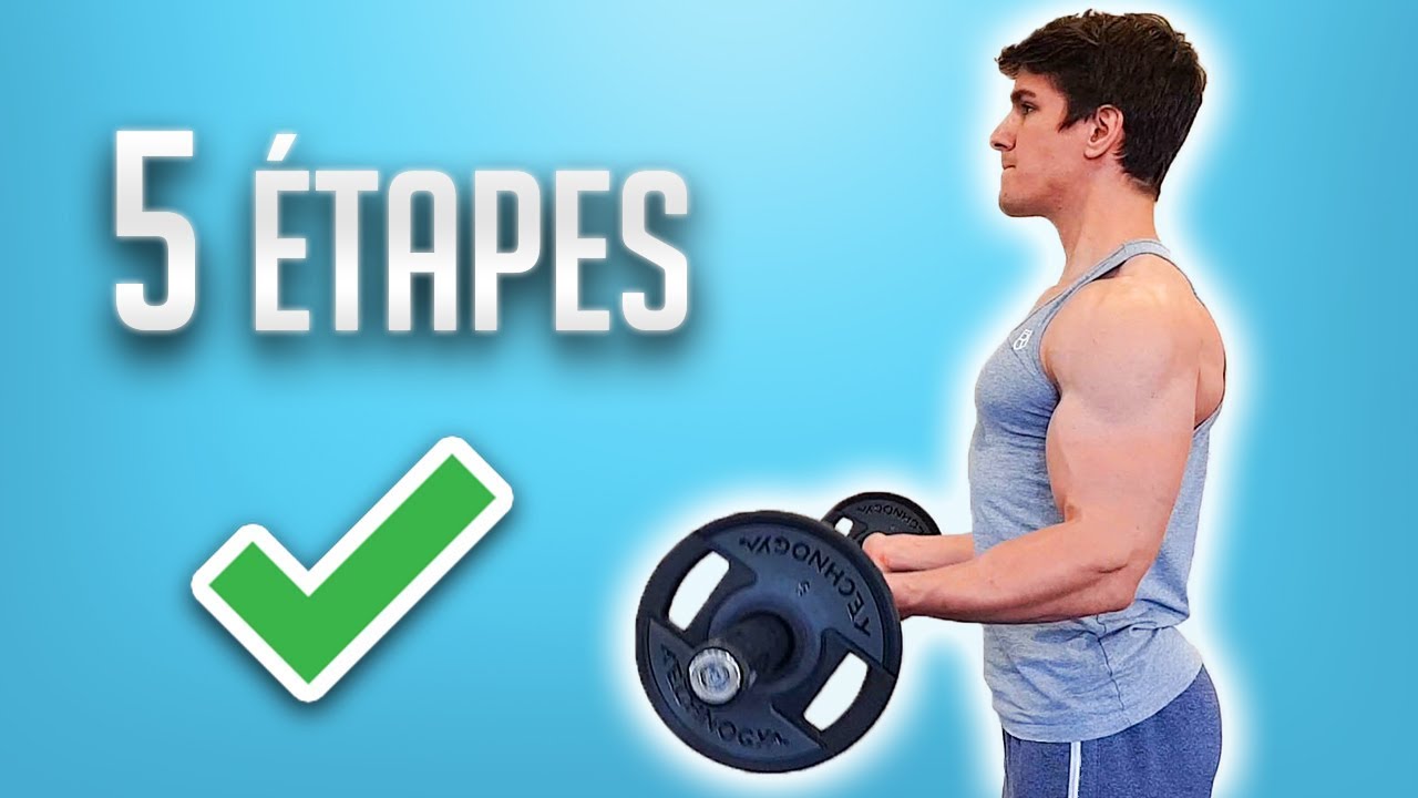 5 Étapes BRAS MASSIFS avec le CURL PARFAIT  !
