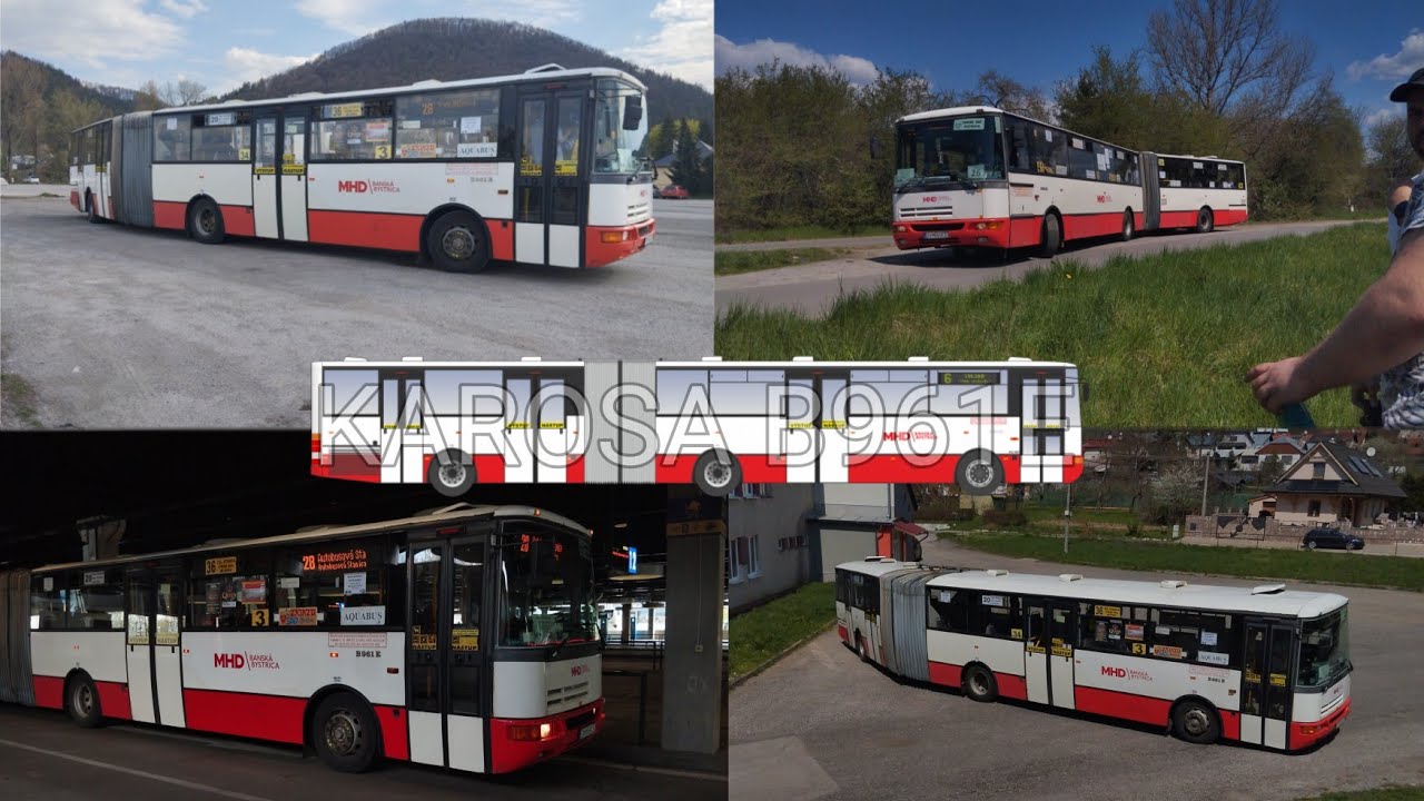 Fotojazda s Autobusom (Karosa B961E) 2022 v meste Banská Bystrica
