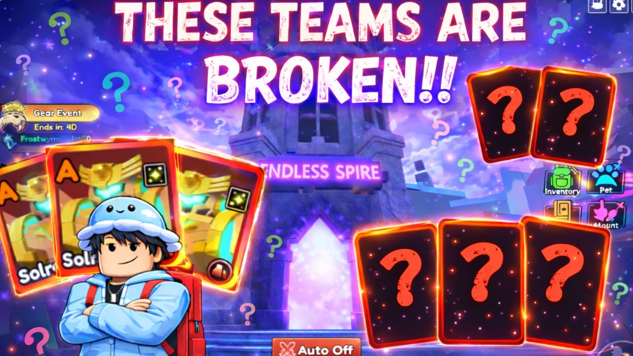 These are the BROKEN Teams in Catch a Monster!!