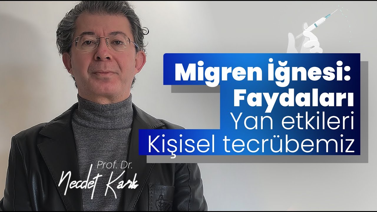 Migren İğnesi: Faydaları, yan etkileri; kişisel tecrübemiz​
