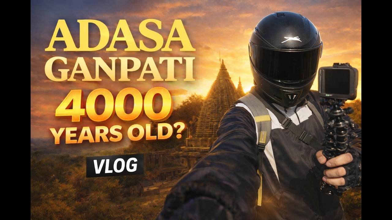 Aadasa Ganpati Mandir - 4000 years old temple | VrishiiCole Vlogs