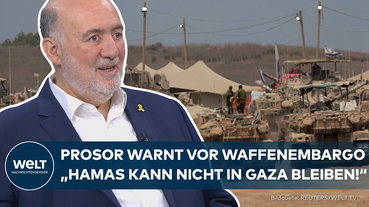 RON PROSOR: &bdquo;Im Unrecht sind all jene, die versuchen, Druck auf Israel statt auf Hamas auszu&uuml;ben&ldquo;
