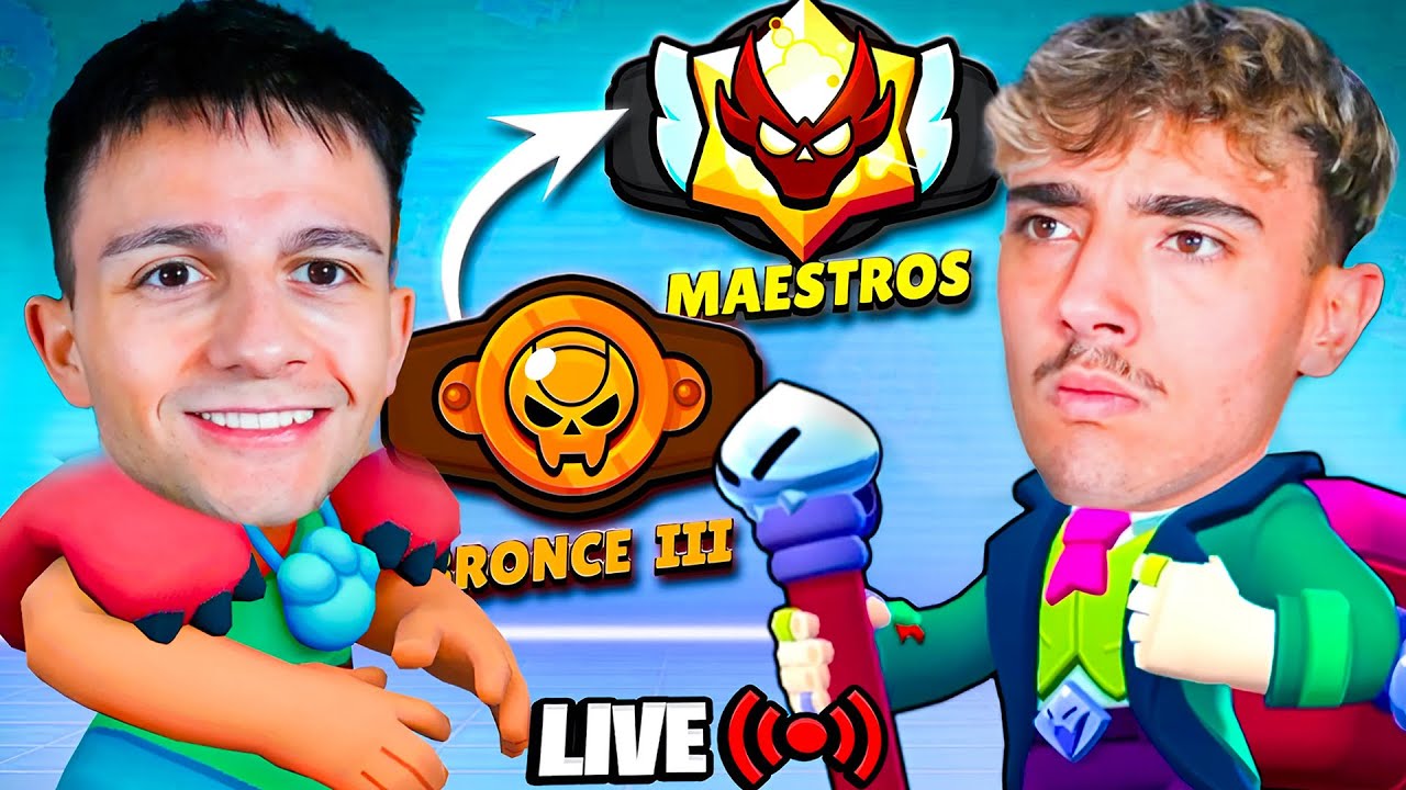 HOY SUBIMOS A MÍTICO CON AGUSTIN51 | ROAD TO MAESTRO BRAWL STARS