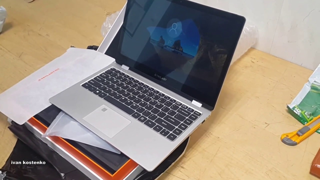 Unboxing Teclast F6 Pro Notebook 13.3 inch Windows 10  Fingerprint Recognition Review Price