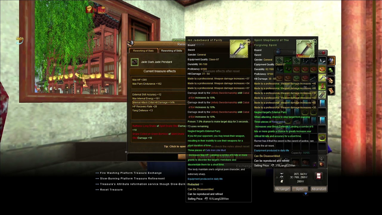 Age of Wushu - Spending 65 Fire Washing Platforms