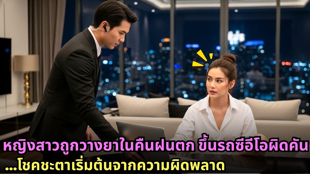 หญิงสาวถูกวางยาในคืนฝนตก ขึ้นรถซีอีโอผิดคัน—โชคชะตาเริ่มต้นจากความผิดพลาด