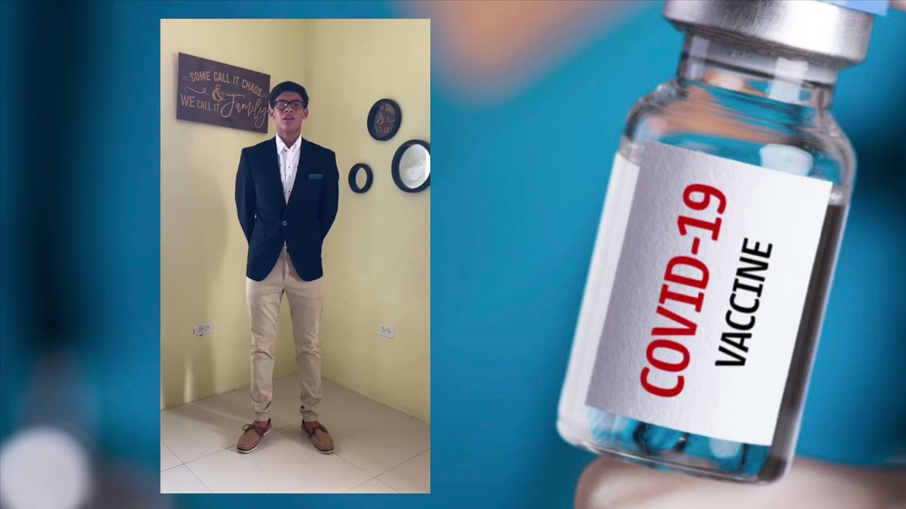 Alain Gonzalez. Persuasive Speech (Why You Should Take The COVID - 19 Vaccine)