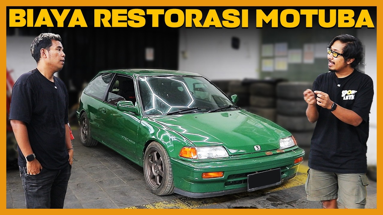 BIAYA RESTORASI MOTUBA #GKBEGITUNGERTI