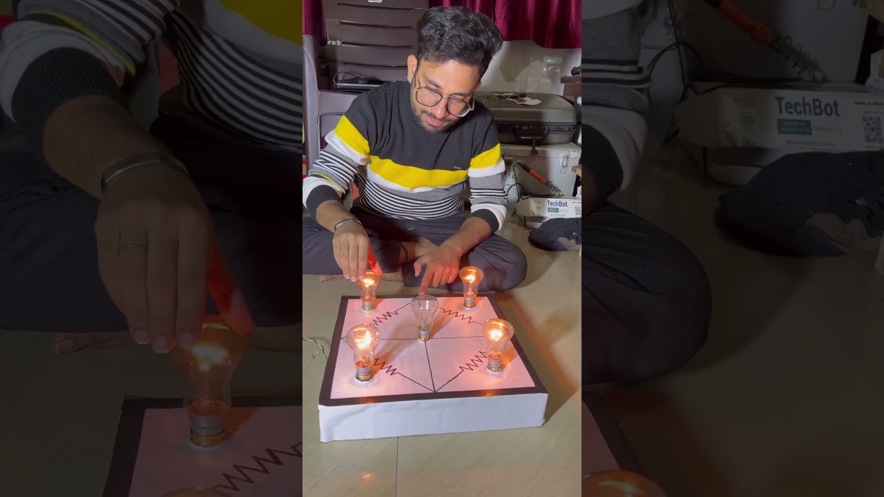 Wheatstone bridge project #viral #trending #science #project #technology #diy
