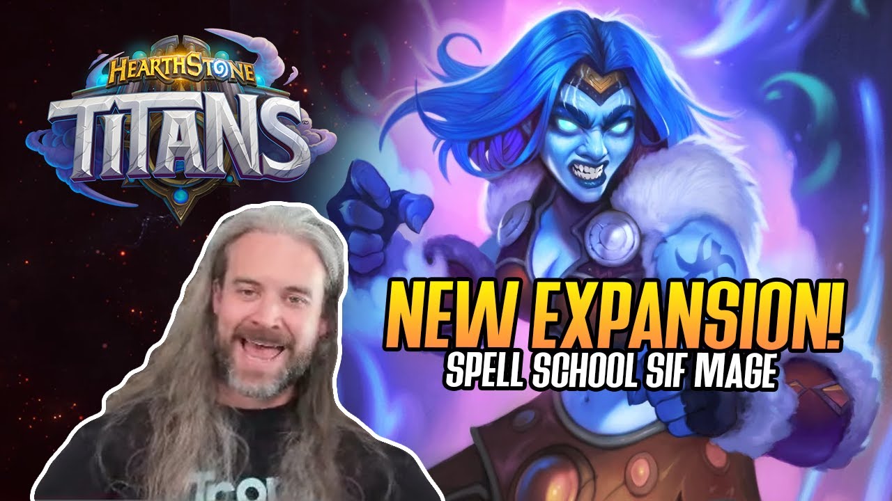 (Hearthstone) TITANS! Spell School Sif Mage