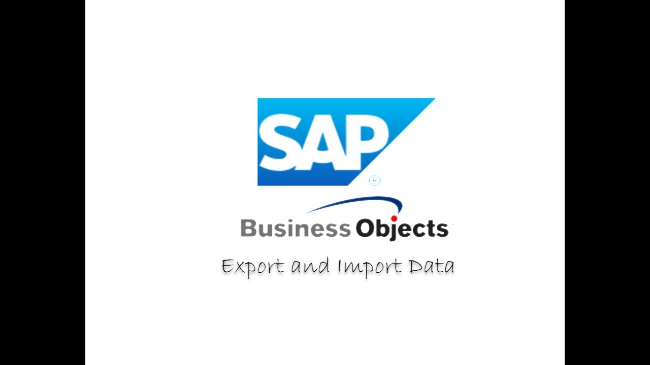 SAP BOBJ use promotion Management to import & export files in LCMBIAR format