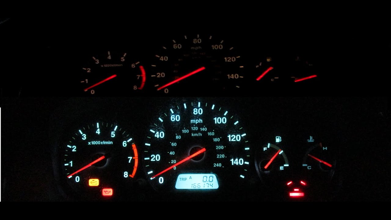 Como cambiar la luz del tablero Honda Accord 98-02//Luz Led//Cluster Lights