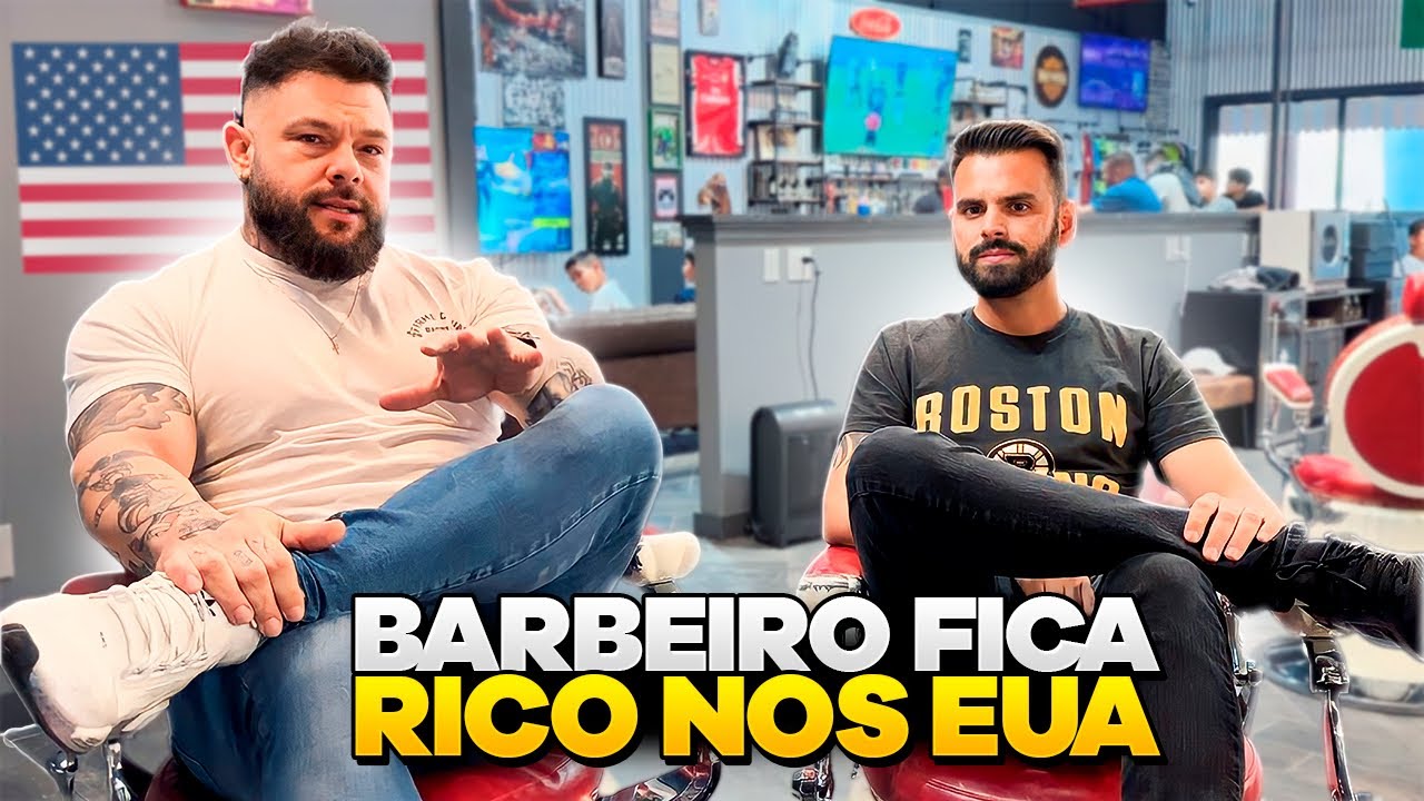 PROFISSÃO BARBEARIA ESTÁ EM ALTA NOS EUA - MUITOS ESTÃO RICO 💈💰