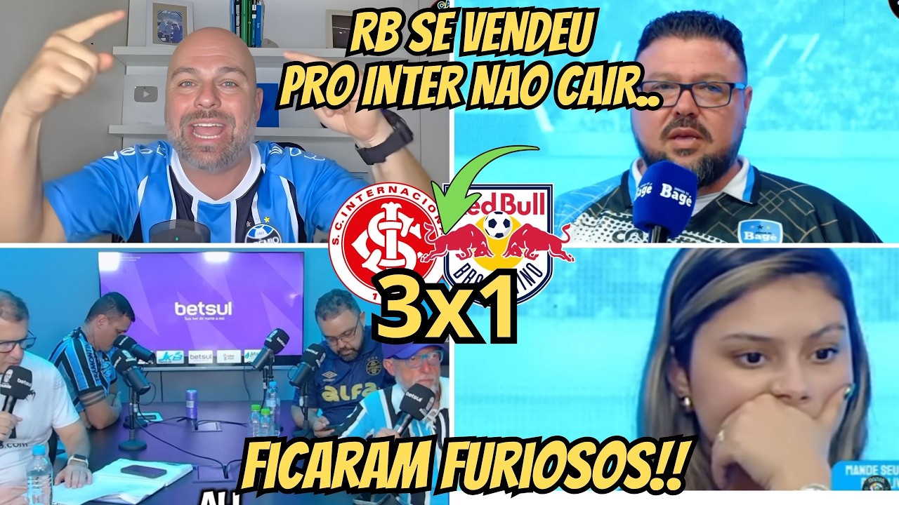 REAÇÕES DOS GREMISTAS MALUCOS À SOBREVIVÊNCIA DO INTER EM 2026!