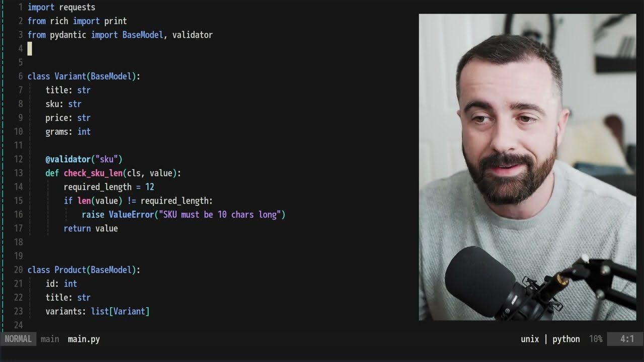 Just Use Pydantic