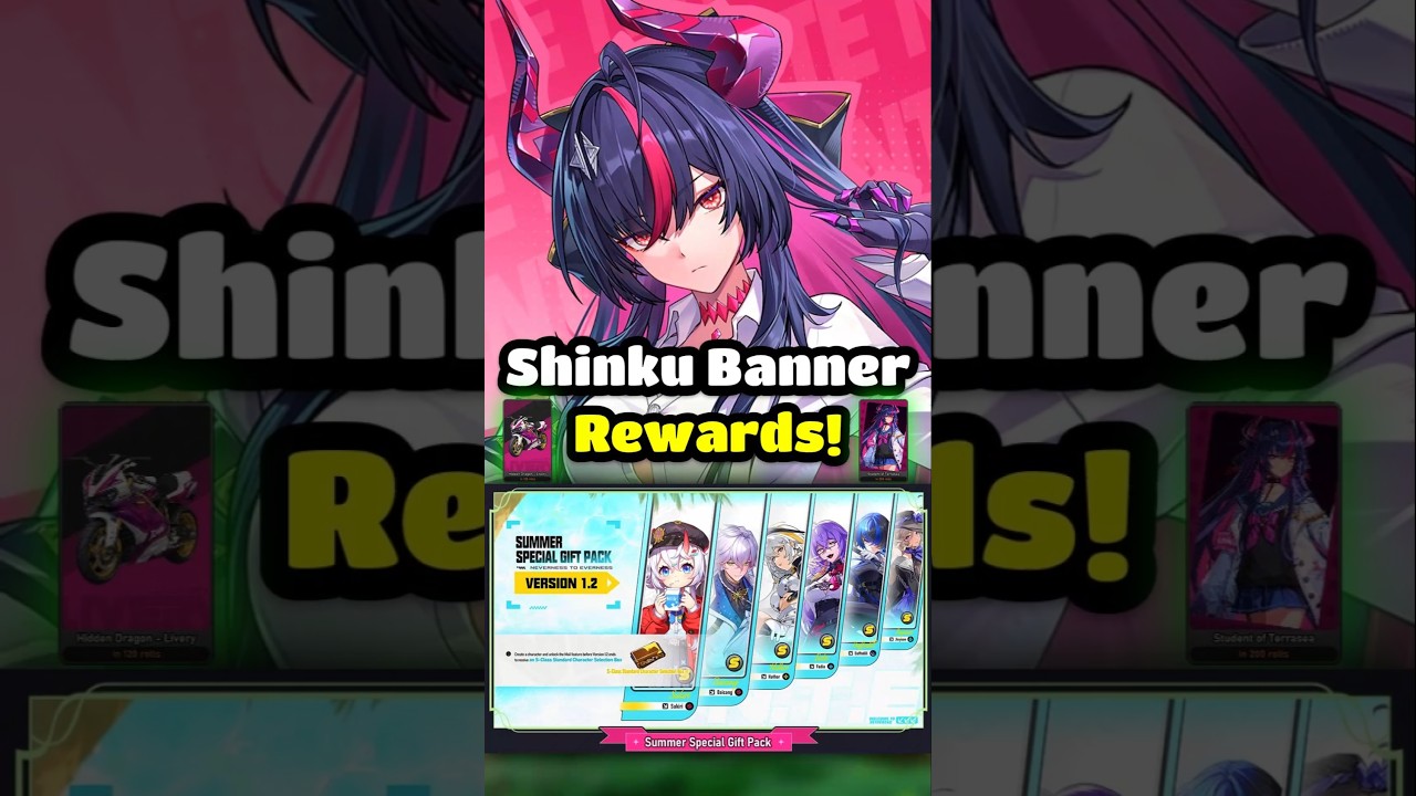 Shinku Banner Rewards ✨ and Free 5 Star Character Selector #nte #shinku