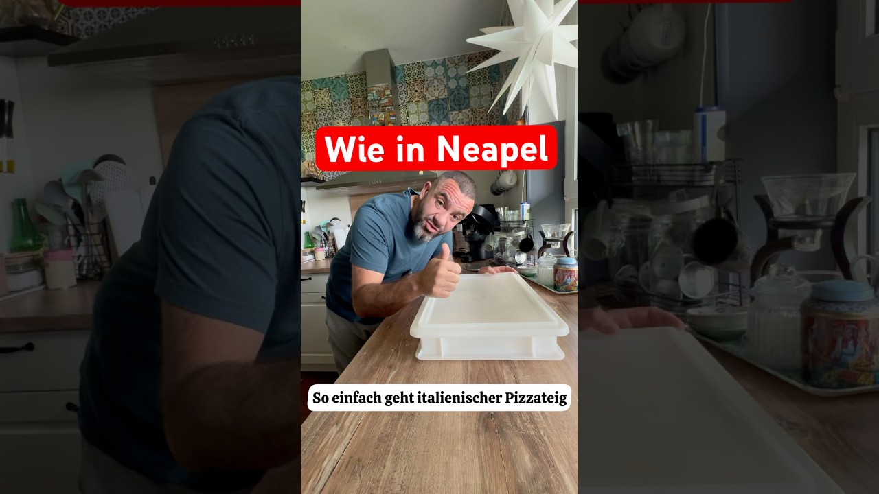 Neapolitanischer Pizzateig &ndash; Schritt f&uuml;r Schritt zum Original 🍕&ldquo;