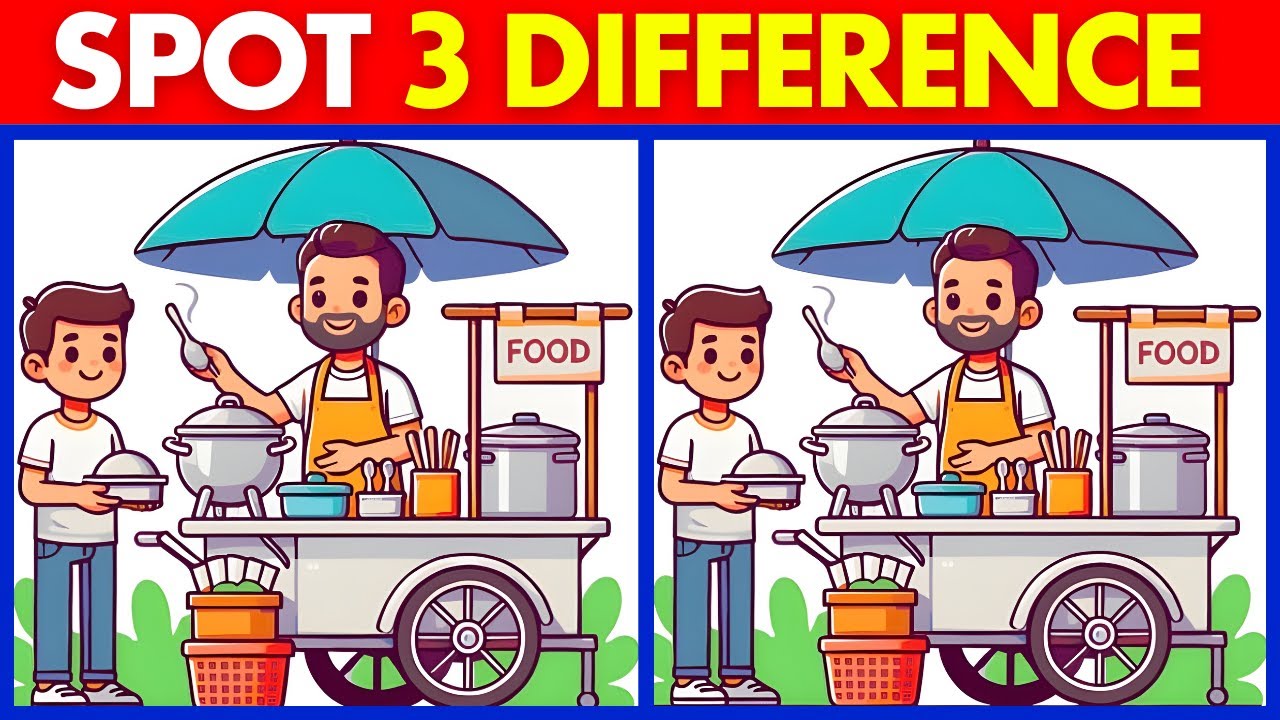 Find The Difference 🧠👀 | Are You Sharp Enough? | Brain Training Challenge | Quiz Rush