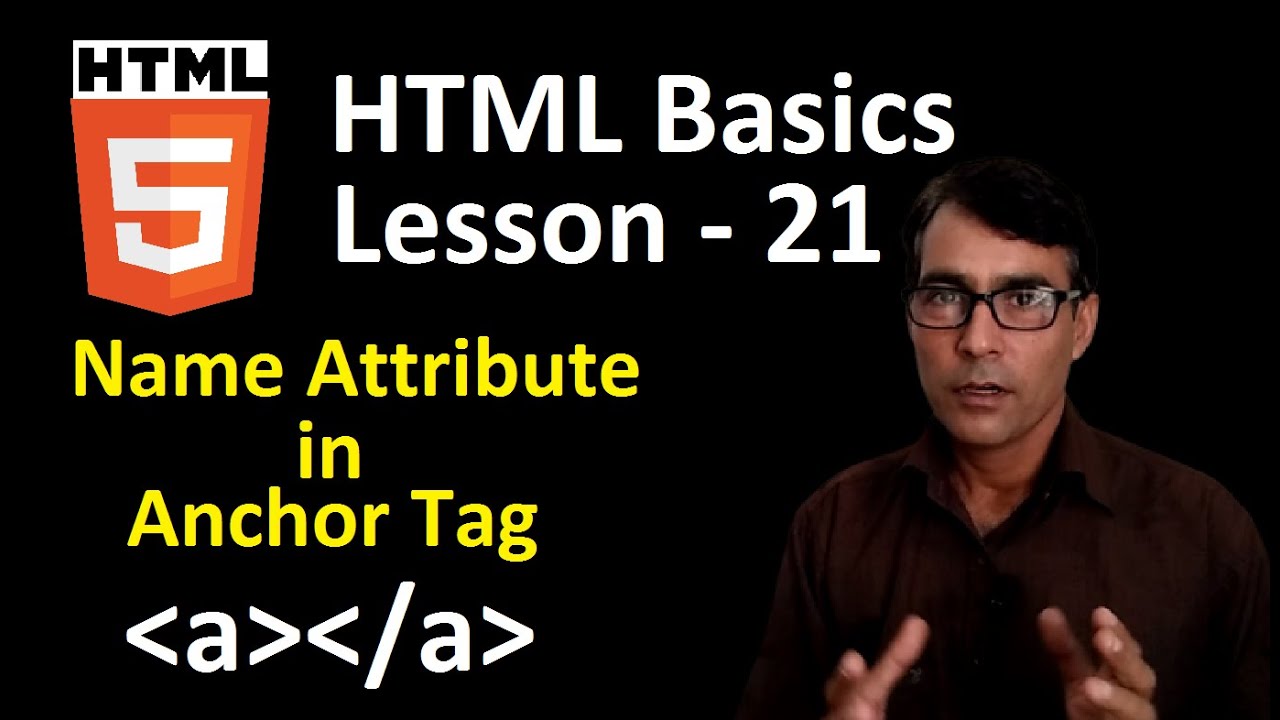 Anchor tag in HTML in hindi | HTML Basics lesson-21 | Name attribute in html with in anchor tag