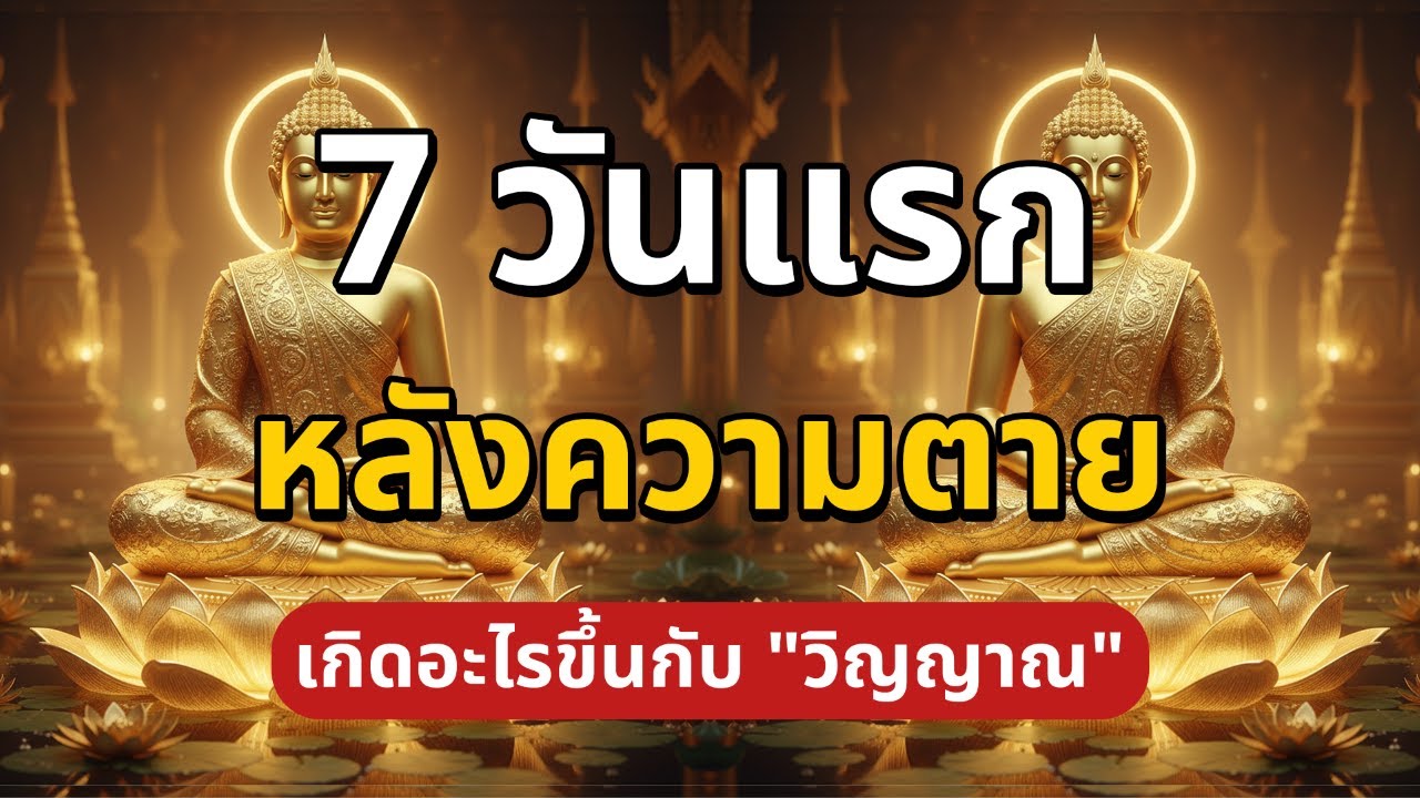 7 วันแรก หลังความตาย เกิดอะไรขึ้นกับ วิญญาณ | ธัมมานุสติ