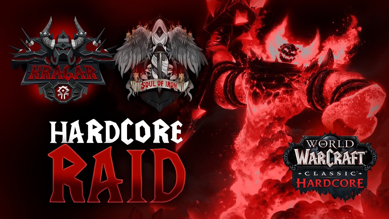 Molten Core (full) | Onyxia | Soul of Iron | WoW Classic Hardcore