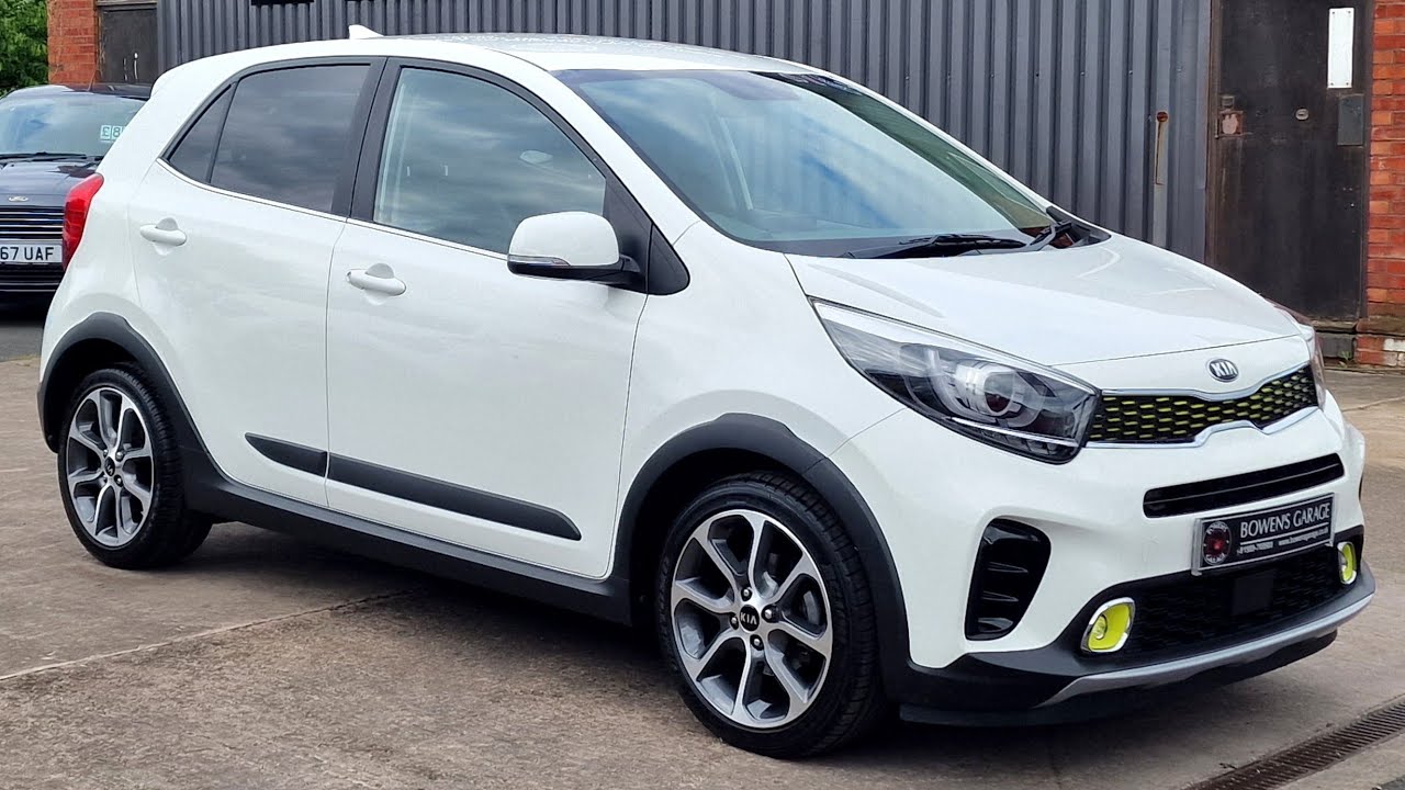2018 (18) Kia Picanto X-Line 1.25 5Dr in Clear White. 21k Miles.5 Kia Services.Car Play etc. £10,000