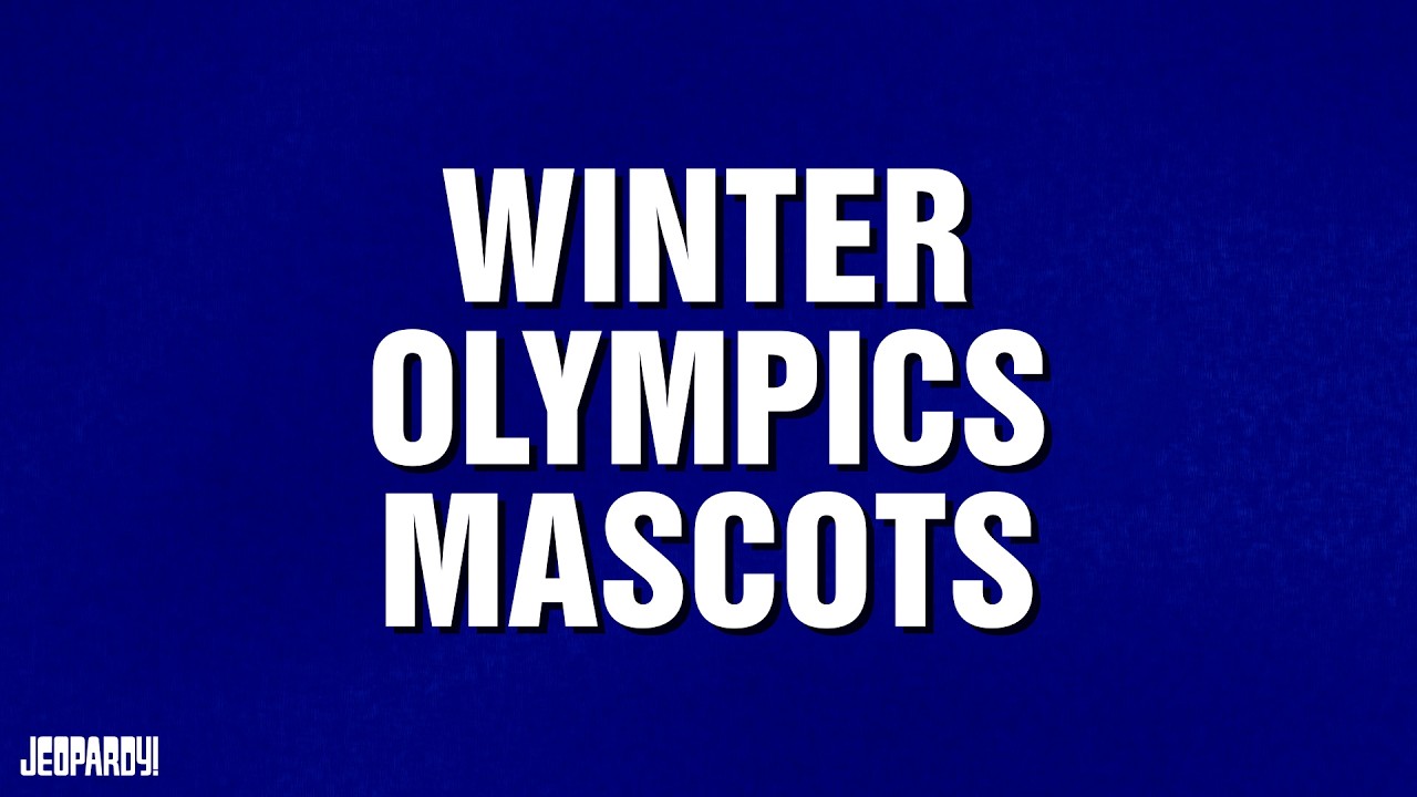 Winter Olympic Mascots | Category | JEOPARDY!