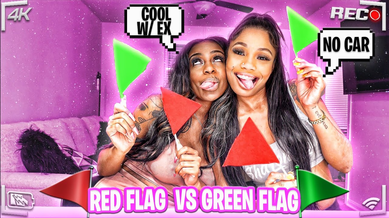 DRUNK RED FLAG VS GREEN FLAG☕️ ft @TiahnaNicole