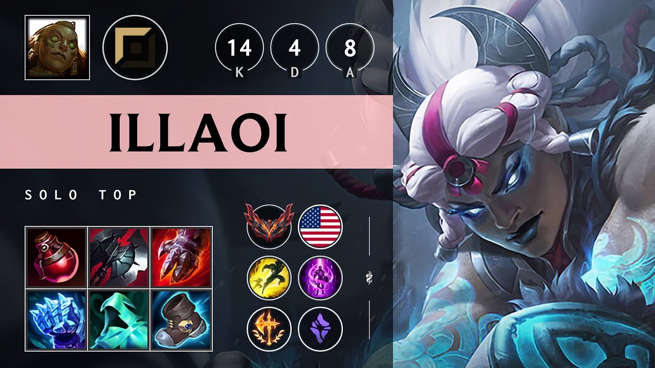 Illaoi Top vs Volibear: Legendary - NA Grandmaster Patch 14.23