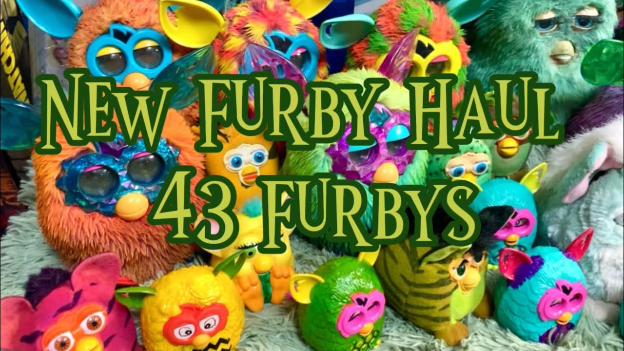New 43 Furbys September to November Furby haul