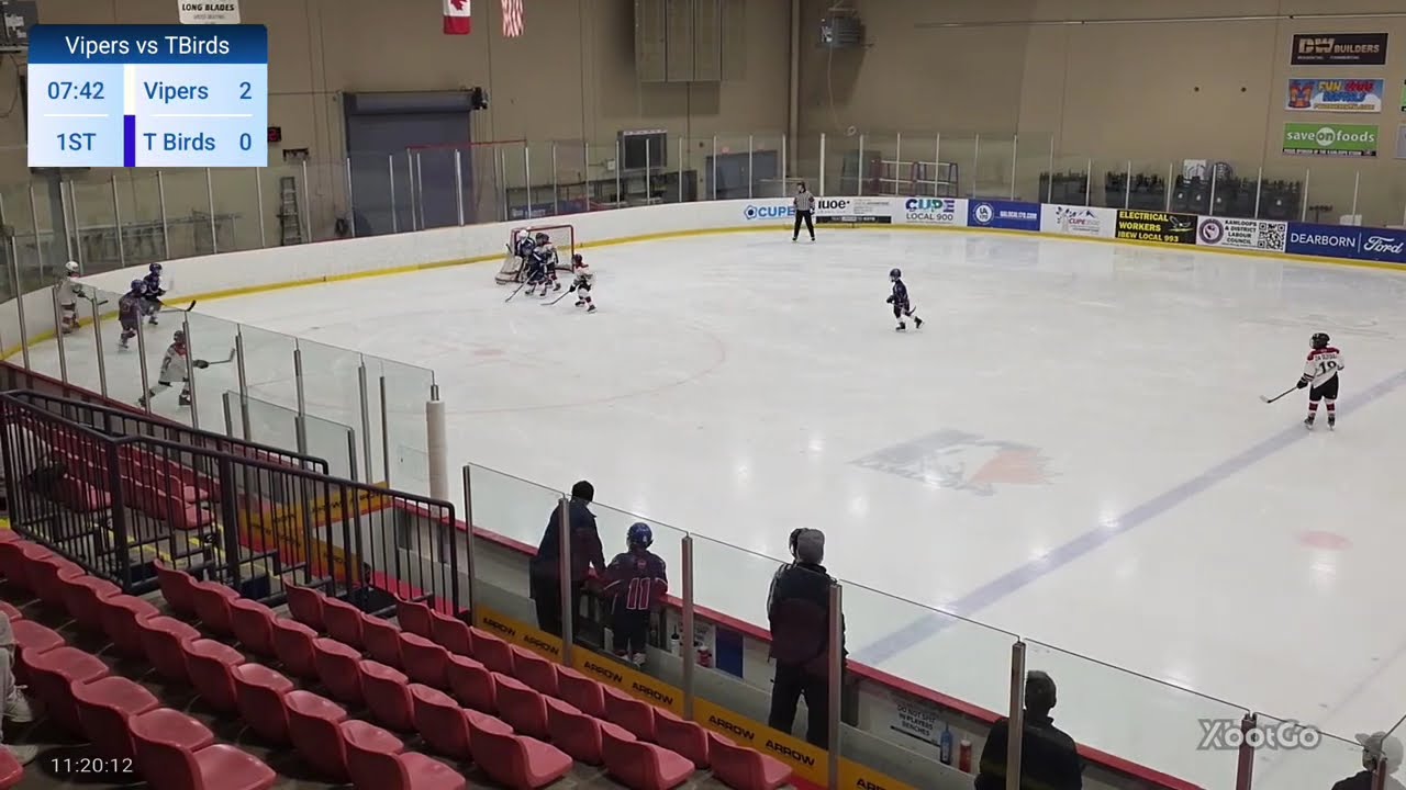 Battle of the Biscuit. Jan 31 - Kelowna Vipers vs Vancouver T-Birds - Follow Cam